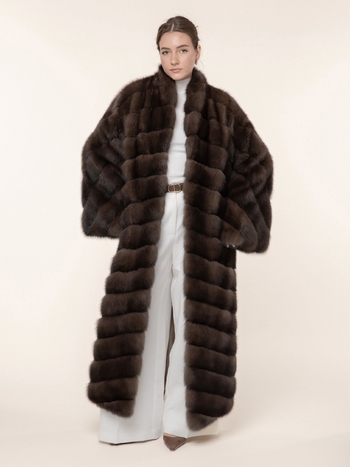 Шуба из соболя 135см