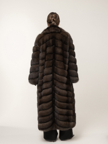 Шуба из соболя 130см 