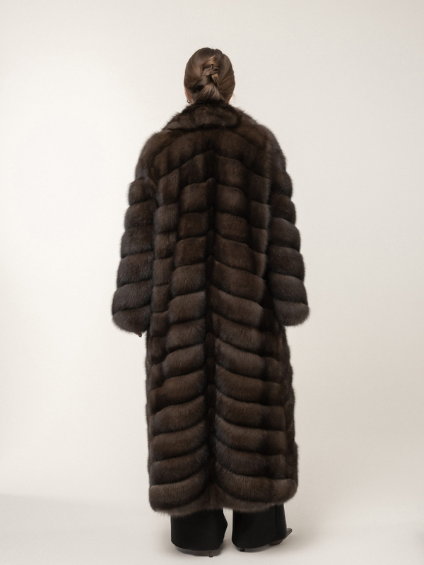 Шуба из соболя 130 см 69