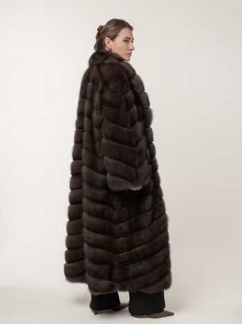 Шуба из соболя 130см 